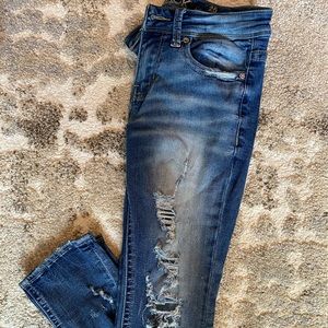 Slouchy fit buckle black